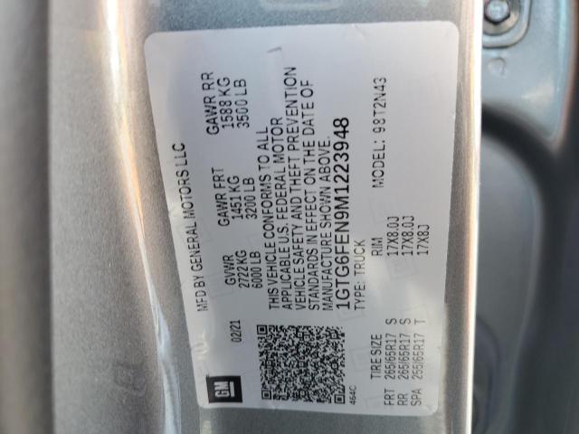 2021 GMC CANYON AT4 - 1GTG6FEN9M1223948