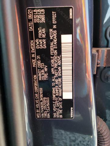 2022 VOLVO XC60 B6 IN - YV4062RL3N1901059