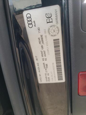 2018 AUDI A4 PROGRES - WAUBNAF44JA023736