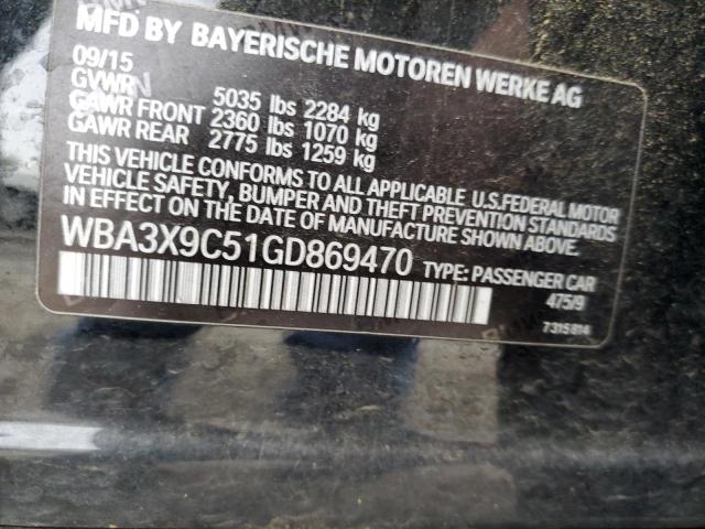 2016 BMW 335 XIGT - WBA3X9C51GD869470