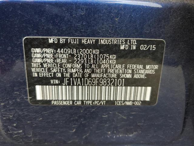 JF1VA1D69F9832101 Subaru Wrx Premium