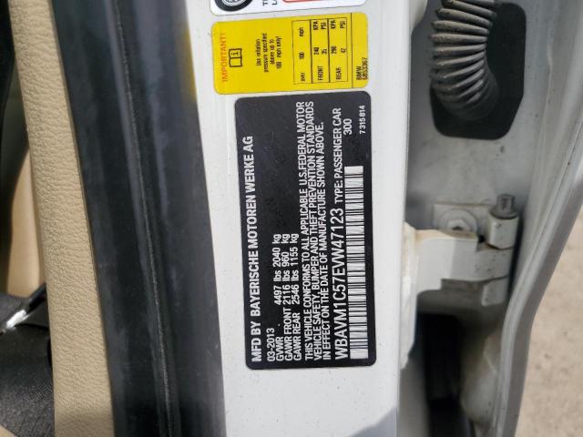 WBAVM1C57EVW47123 BMW X1 Sdrive28i