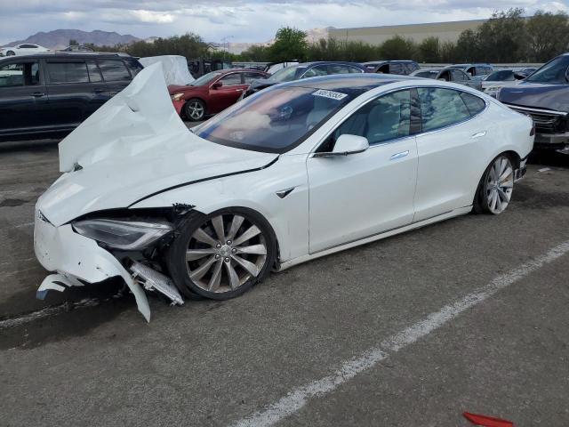 Salvage cars for sale at Las Vegas, NV auction: 2017 Tesla Model S