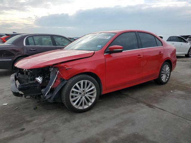 Salvage cars for sale at Grand Prairie, TX auction: 2012 Volkswagen Jetta SEL