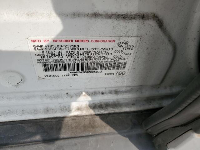JA4AD2A36GZ026213 Mitsubishi Outlander Es