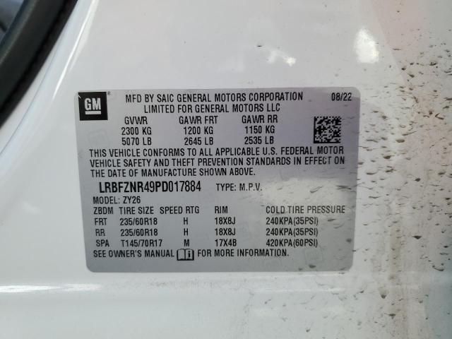LRBFZNR49PD017884 Buick Envision Essence