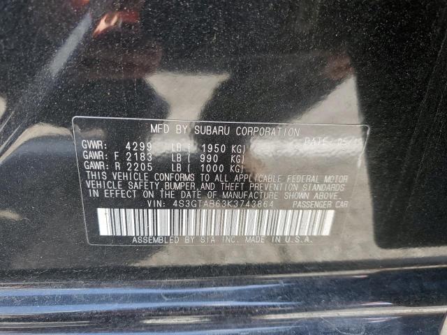 4S3GTAB63K3743864 Subaru Impreza