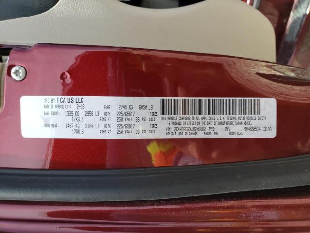 2C4RDGCGXJR208682 Dodge Grand Caravan Sxt