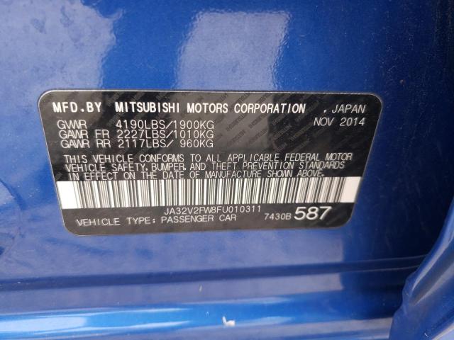 2015 MITSUBISHI LANCER SE JA32V2FW8FU010311