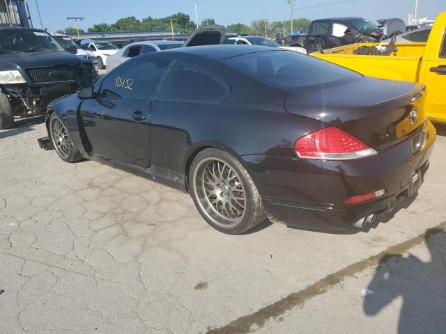 VIN: WBAEH13436CR49095 Auction: COPART Lot: 53449333 Location: TN - NASHVILLE WBAEH13436CR49095 BMW 6 SERIES 2006 BLACK Photo 2