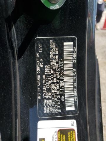 2022 TOYOTA GR 86 JF1ZNBC16N8753202