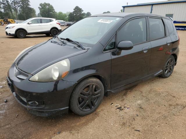 Salvage cars for sale from Copart Longview, TX: 2007 Honda FIT S