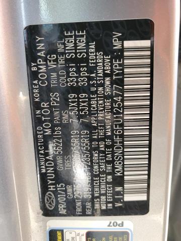 KM8SNDHF6FU125477 Hyundai Santa Fe Gls