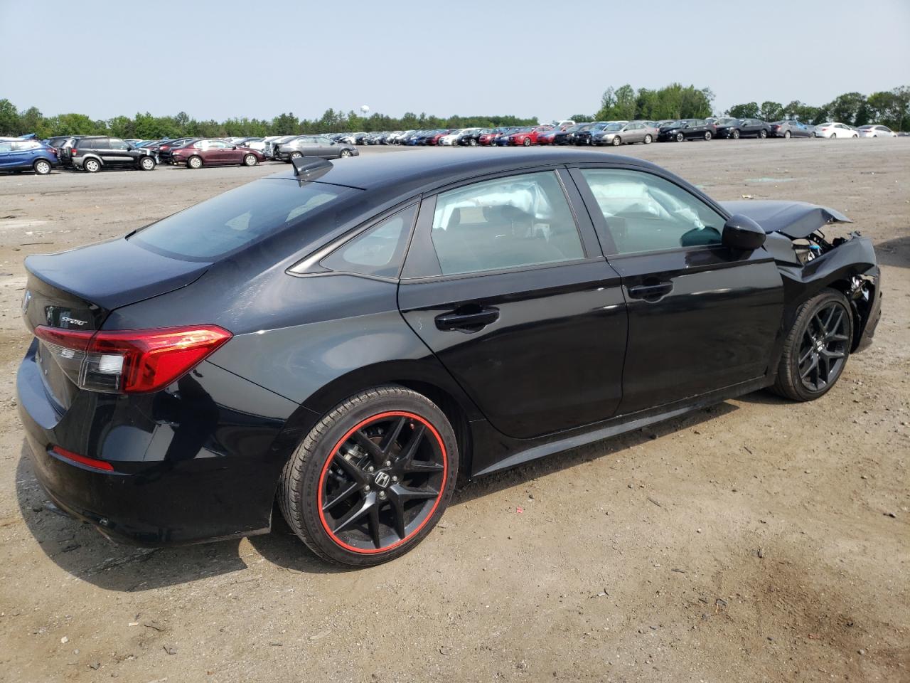 Lot #2809092677 2022 HONDA CIVIC SPOR