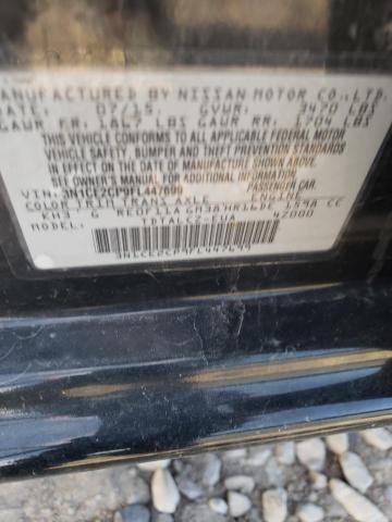 3N1CE2CP9FL447699 Nissan Versa Note S