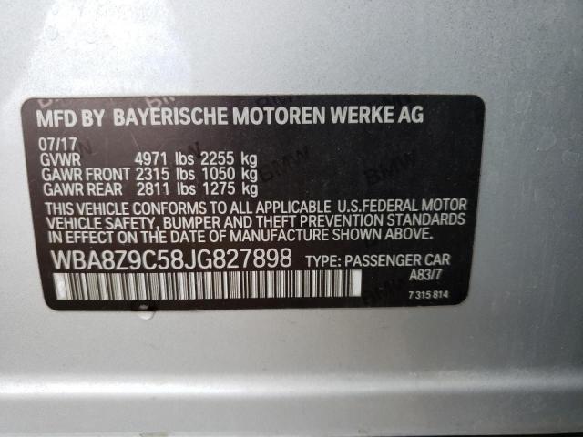 2018 BMW 330 XIGT WBA8Z9C58JG827898