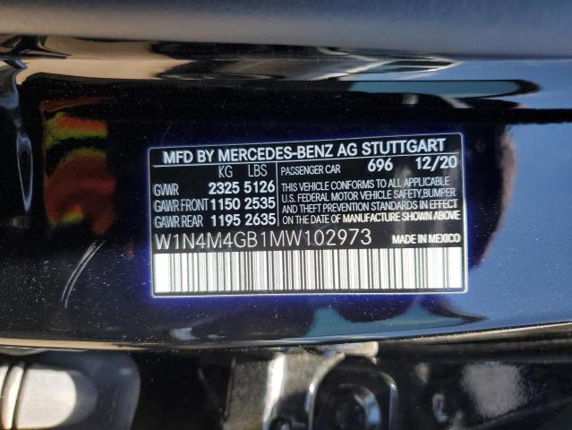 W1N4M4GB1MW102973 Mercedes-Benz GLB 250