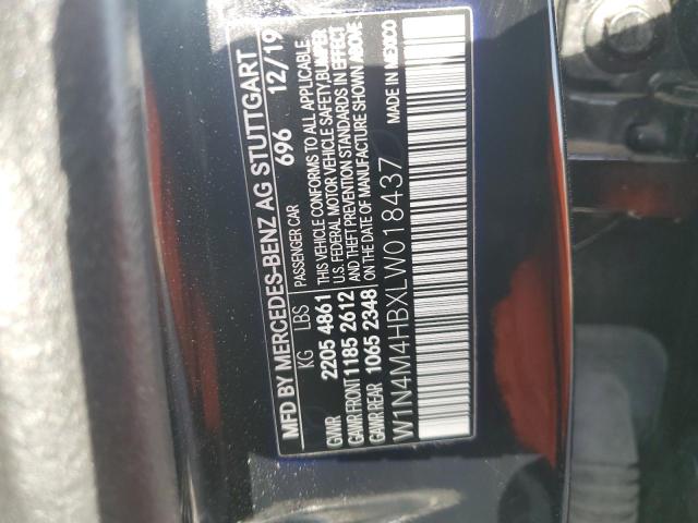 W1N4M4HBXLW018437 Mercedes-Benz Glb 250 4matic