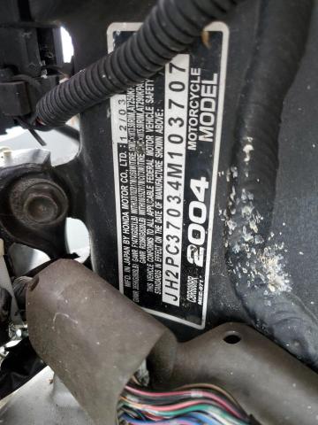 2004 HONDA CB600 JH2PC37034M103707
