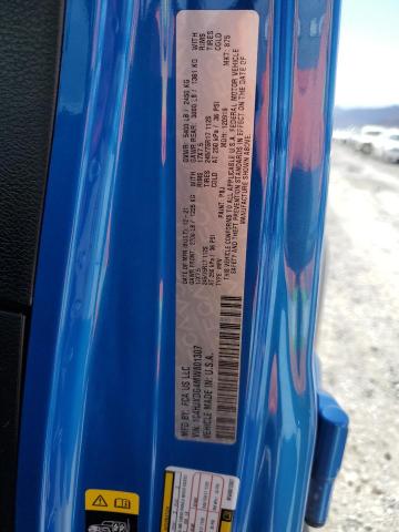 1C4HJXDG4MW801307 Jeep Wrangler Unlimited Sport
