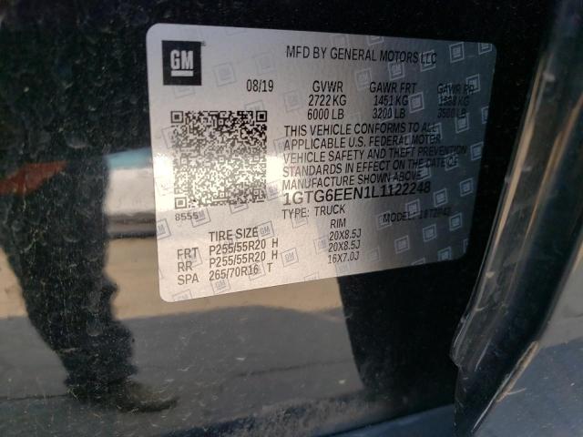 2020 GMC CANYON DEN 1GTG6EEN1L1122248