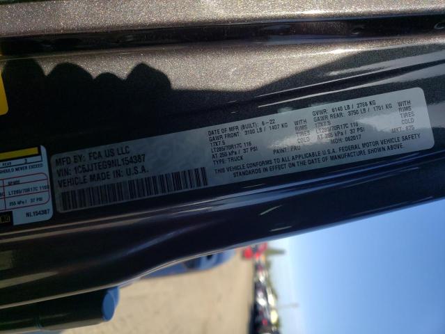 1C6JJTEG9NL154387 Jeep Gladiator Mojave
