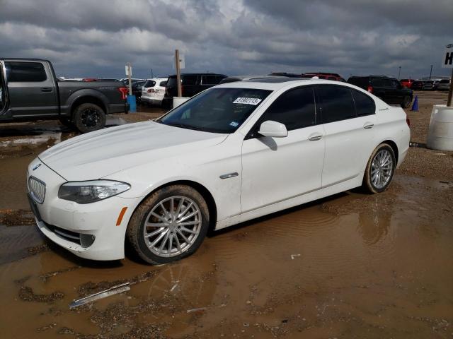 Salvage cars for sale from Copart Amarillo, TX: 2013 BMW 535 I Hybrid