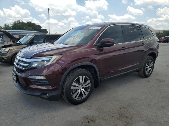 Salvage cars for sale from Copart Orlando, FL: 2017 Honda Pilot EXL