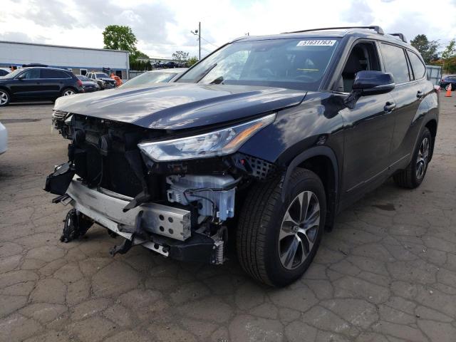 VIN 5TDHZRBH3LS507699 2020 Toyota Highlander, Xle no.1