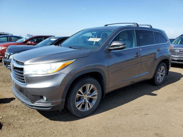 VIN 5TDBKRFH9ES033250 2014 Toyota Highlander, LE no.1