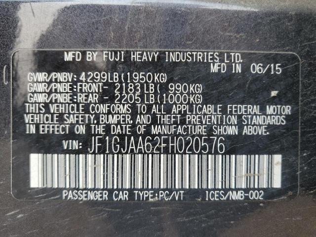 JF1GJAA62FH020576 Subaru Impreza