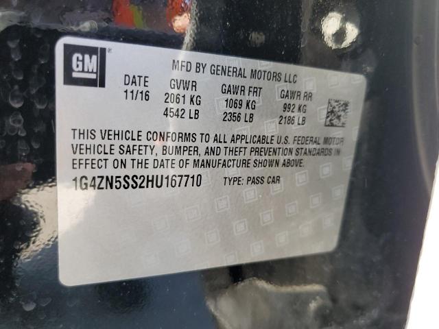 2017 BUICK LACROSSE P - 1G4ZN5SS2HU167710