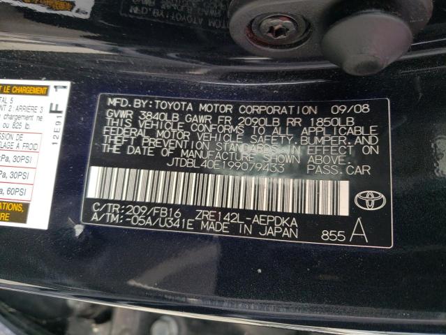 2024 TOYOTA COROLLA BA JTDBL40E199079433