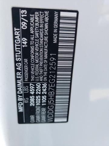 WDDGJ5HB7EG212591 Mercedes-Benz C 350