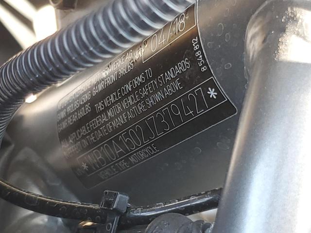 2018 BMW R1200 RS - WB10A1502JZ379427