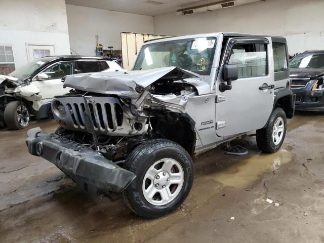 Lot #2452900530 2013 JEEP WRANGLER S salvage car