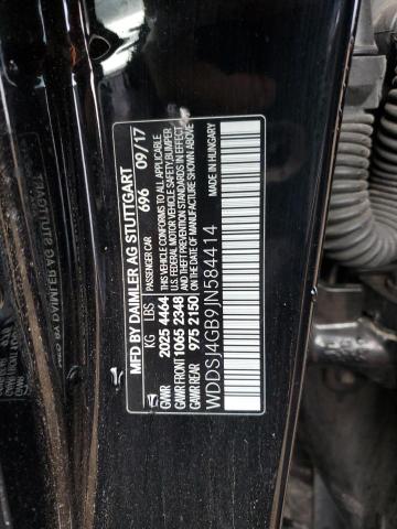 WDDSJ4GB9JN584414 Mercedes-Benz CLA 250 4MATIC