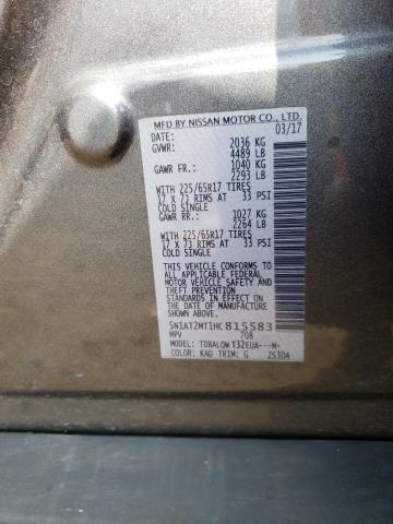 5N1AT2MT1HC815583 Nissan ROGUE S
