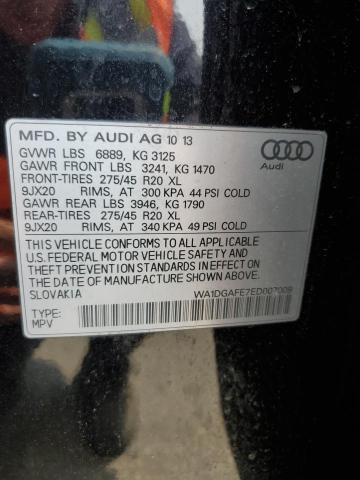 2018 AUDI Q7 WA1DGAFE7ED007009
