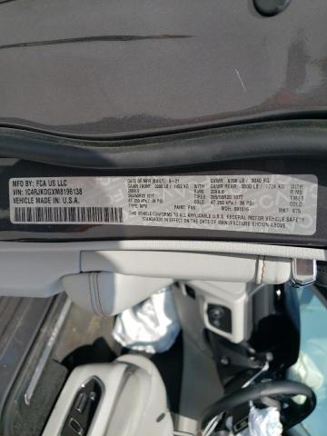 1C4RJKDGXM8196138 Jeep Grand Cherokee L Overland