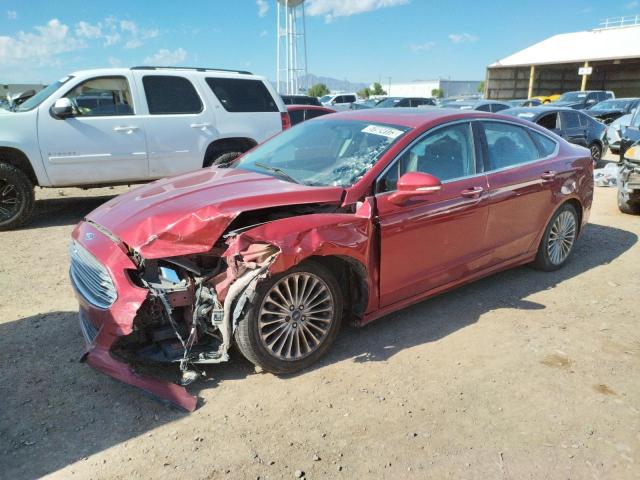 Ford salvage cars for sale: 2016 Ford Fusion Titanium