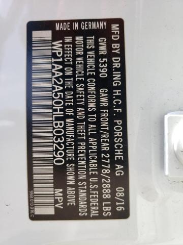 WP1AA2A50HLB03290 Porsche Macan