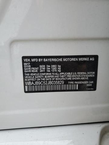 WBAJB9C52JB035829 BMW M550xi
