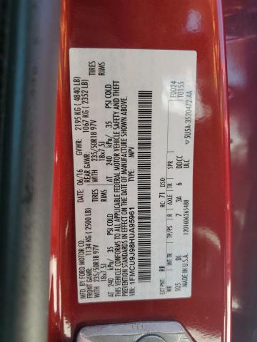 1FMCU9J98HUA95961 Ford Escape Titanium