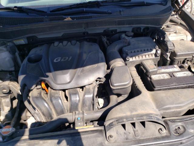 VIN: 5NPEC4AC8DH533512 Auction: COPART Lot: 53874123 Location: NJ - TRENTON 5NPEC4AC8DH533512 HYUNDAI SONATA 2013 SILVER Photo 11