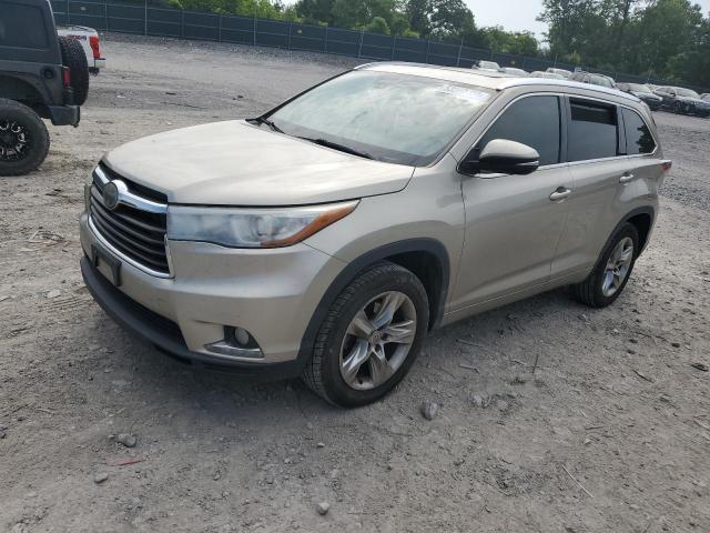 VIN 5TDYKRFH6ES005657 2014 Toyota Highlander, Limited no.1