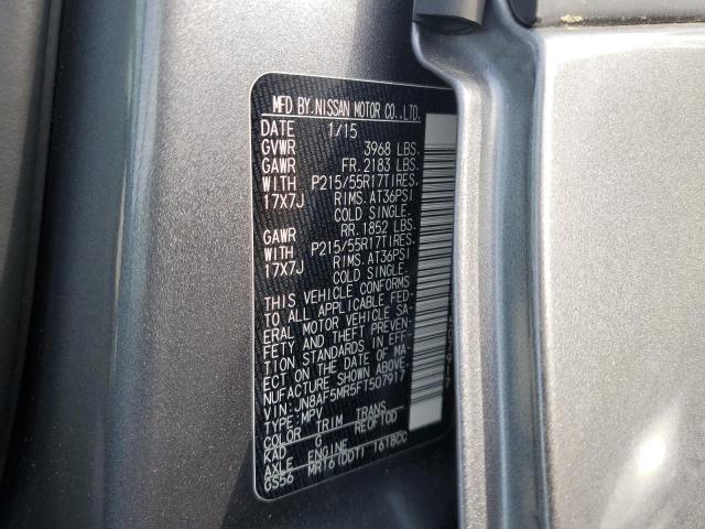 2015 NISSAN JUKE S - JN8AF5MR5FT507917