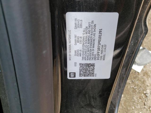 2023 CHEVROLET CAMARO LT1 1G1FF1R71P0101291