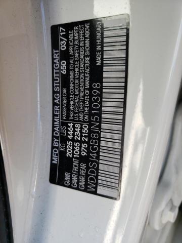 WDDSJ4GB8JN510398 Mercedes-Benz CLA 250 4MATIC