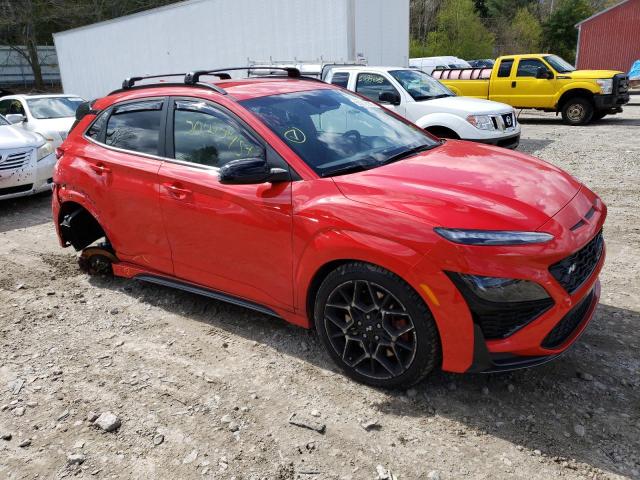 2022 HYUNDAI KONA N BAS KM8KH3AC3NU005281